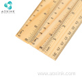 Wooden Ruler Custom Logo School Kids Straight Stationary